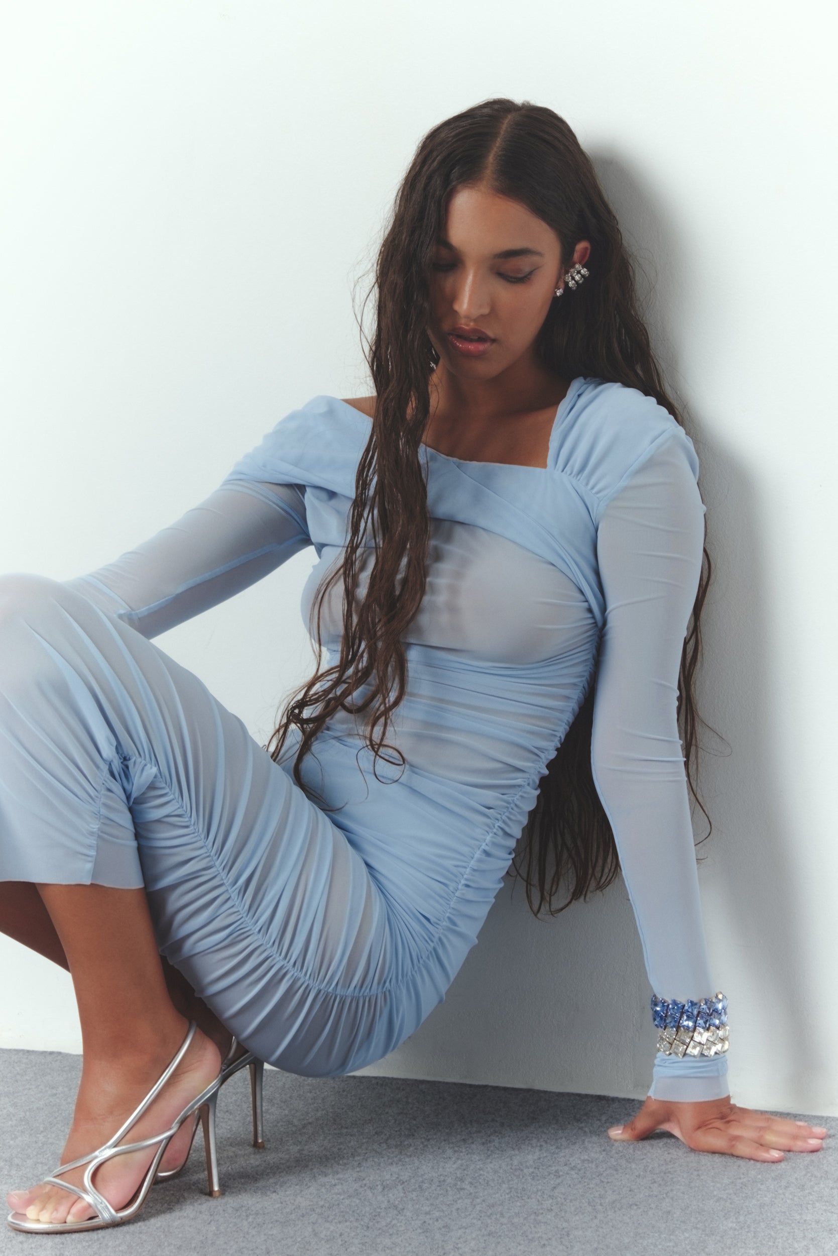 ETEREA DRESS - Baby Blue