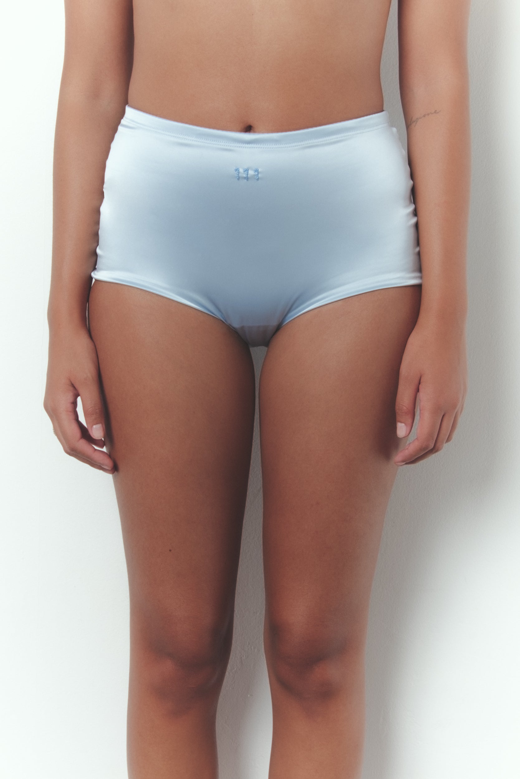 TALIA MICRO SHORTS - Baby Blue