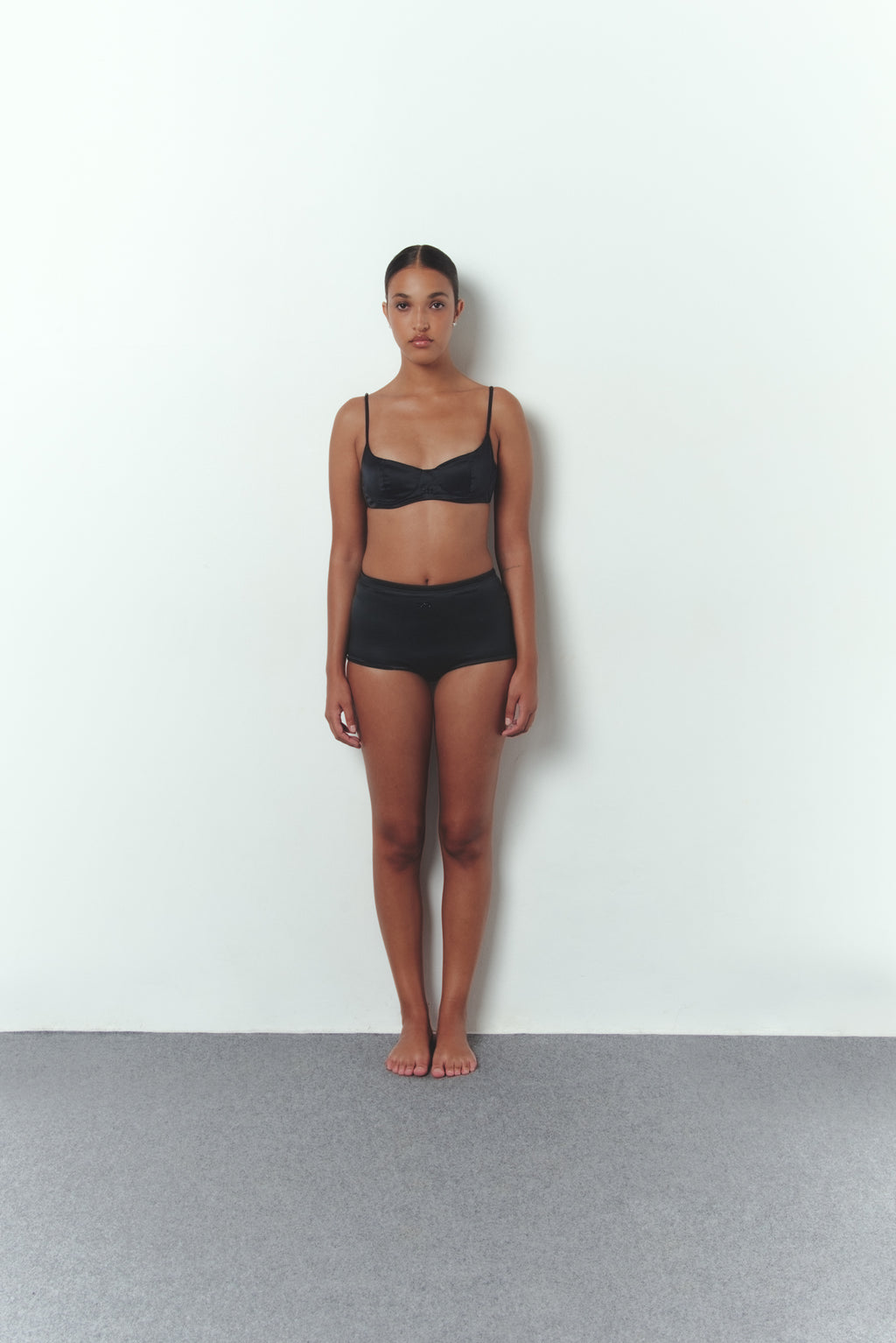 TALIA MICRO SHORTS - Black